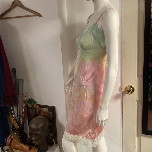 Hand dyed vintage slip size 32 - Picture 3 of 7